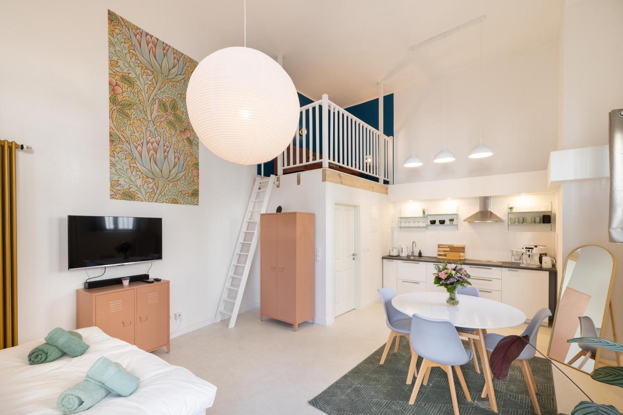 Great 1-Room Loft Berlino Esterno foto